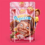 Kokice z jagodno čokolado in zdrobljenimi jagodami, 140g